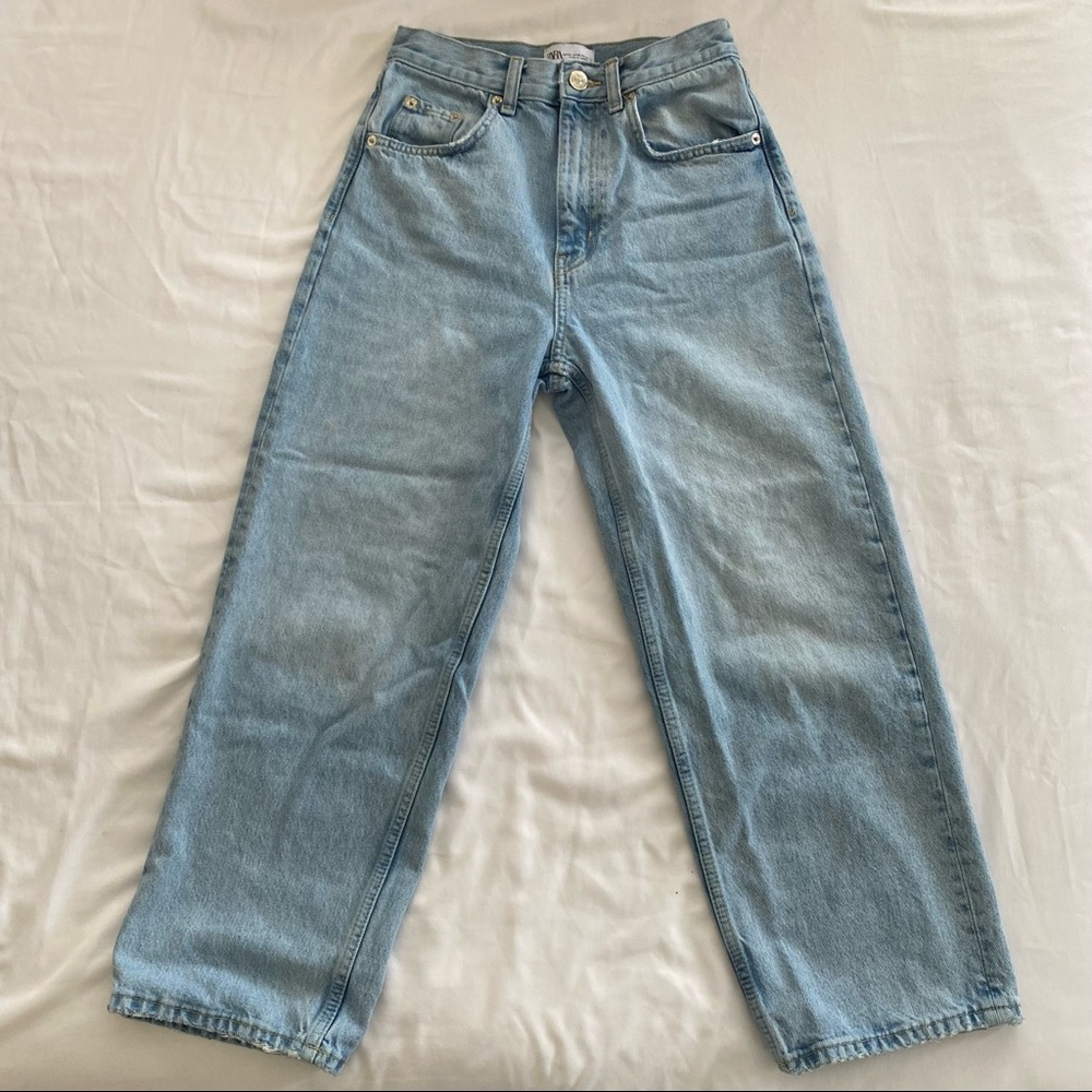 Zara wide leg jeans